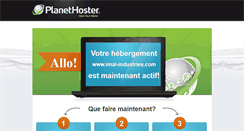 Desktop Screenshot of imal-industries.com